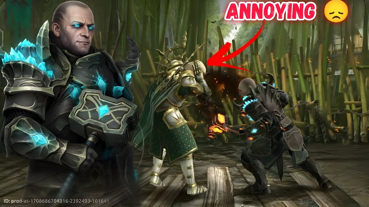 Most Broken And Annoying Talent In The Game(Commander Press) 😫 | Shadow Fight 4 Arena #shadowfight4