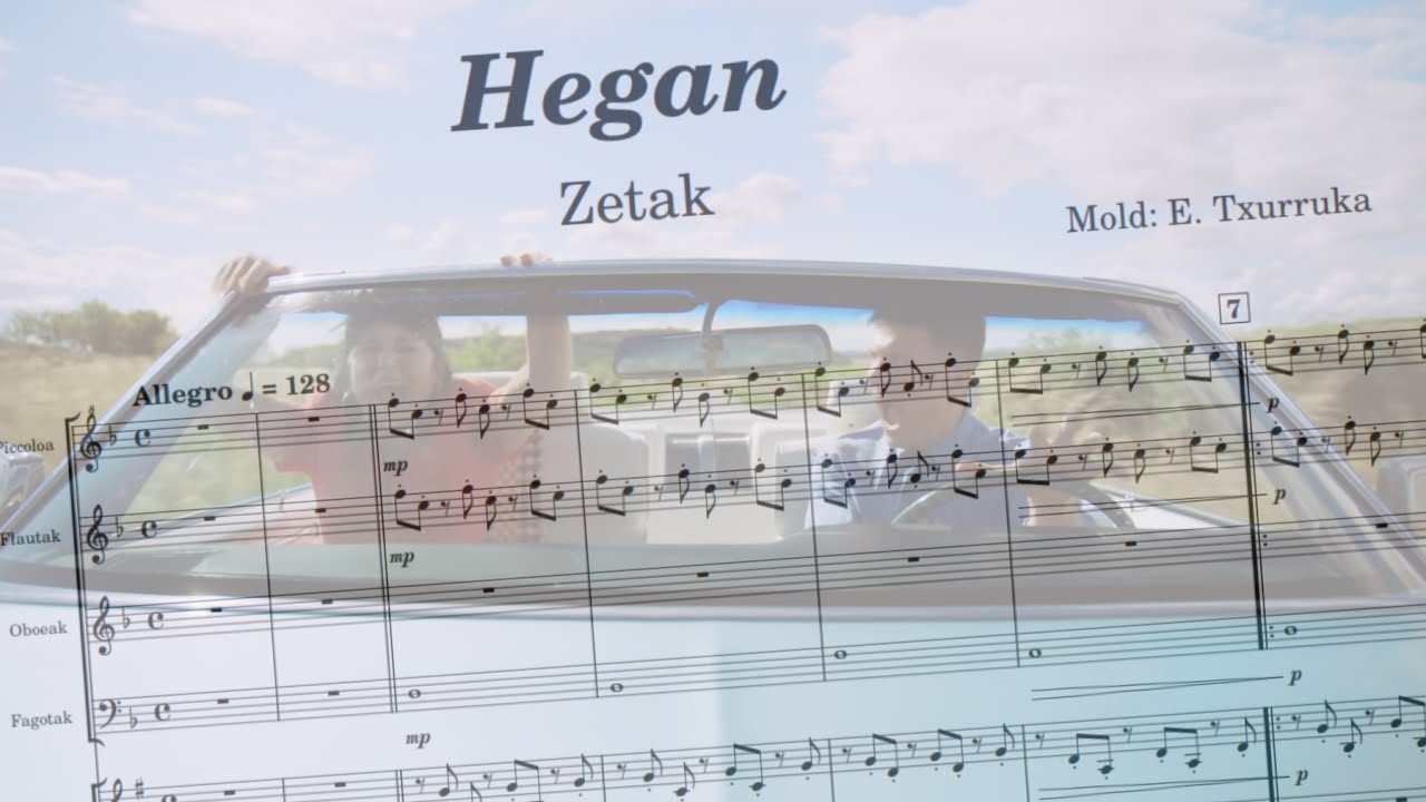 Bergarako Musika Banda (2023-01-22) - Hegan (Zetak, Mold: E.Txurruka)
