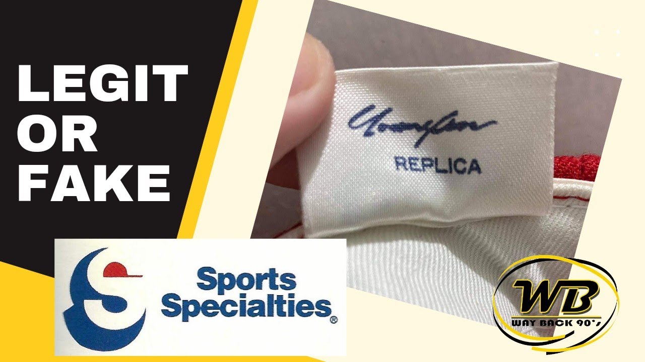 Sports Specialties 1st Generation Replica, Legit or Fake?