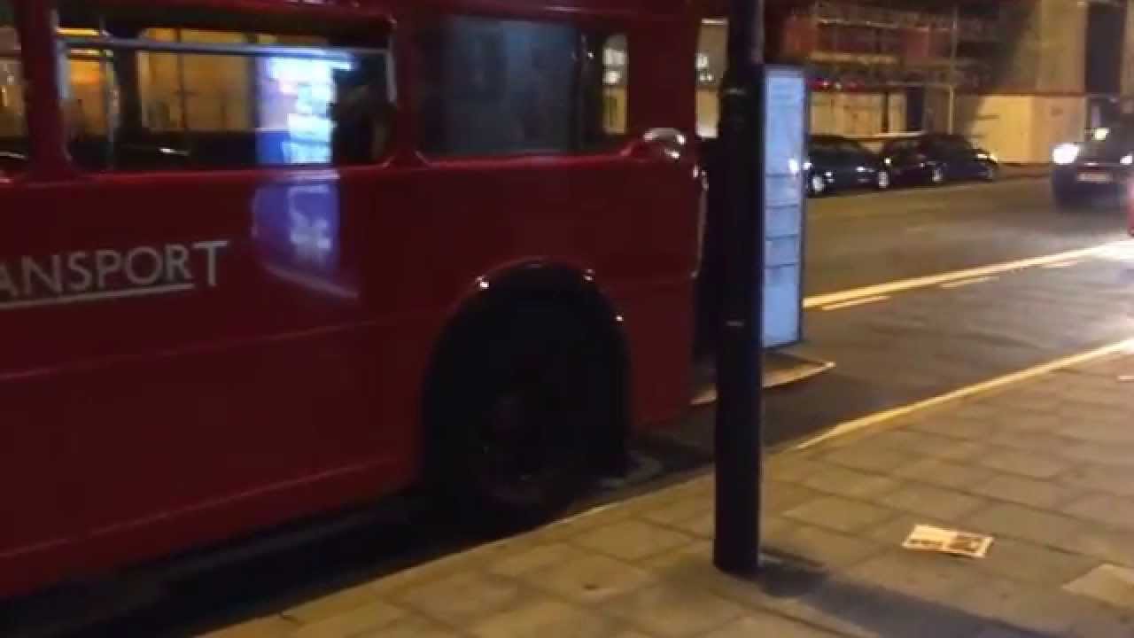 Old London bus Mod 1950