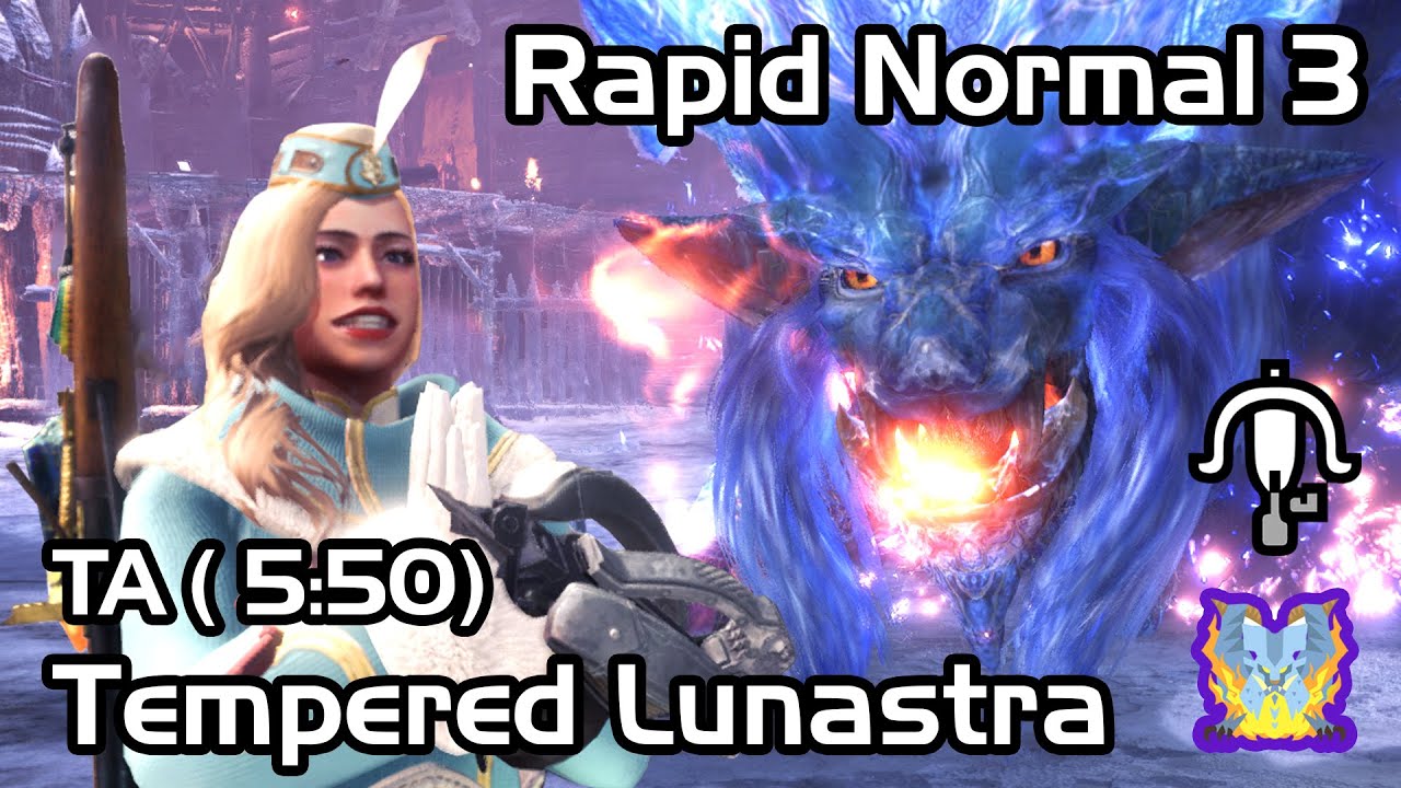 [1500 Subs Special] Lightbreak Gun LBG (Rapid Normal 3) vs Tempered Lunastra. TA ( 5:50 )