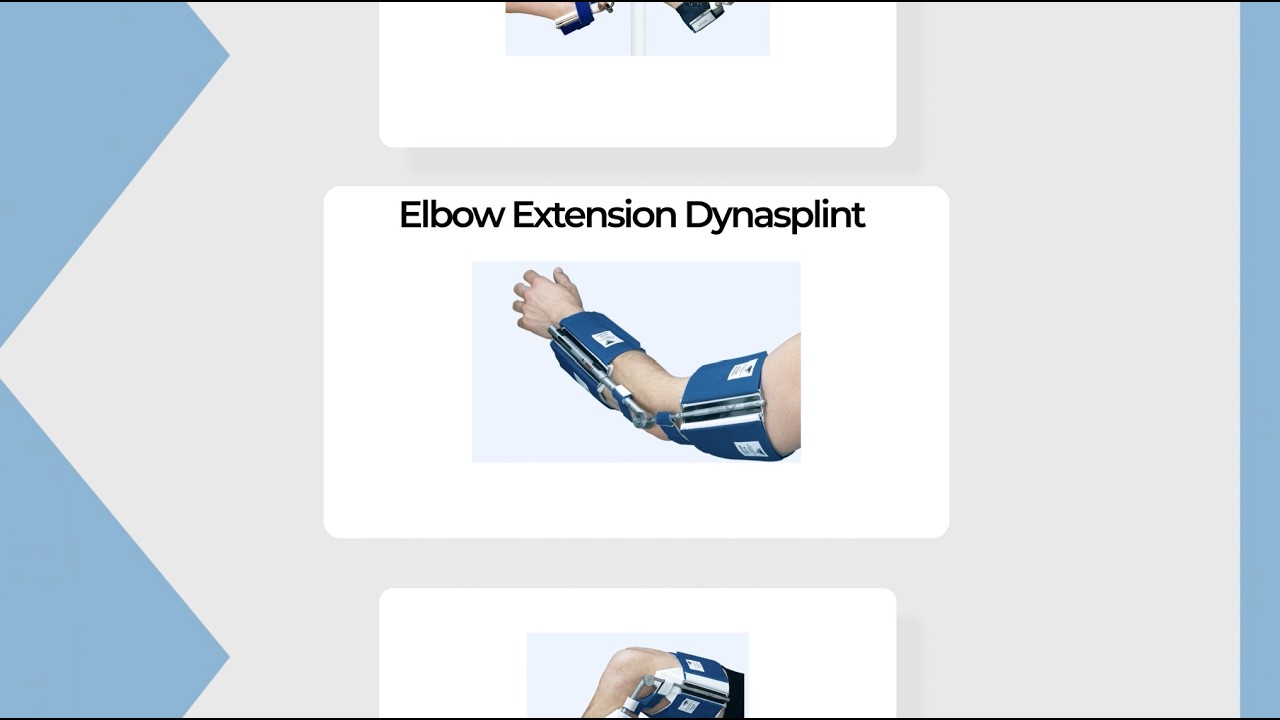 Elbow Extension Dynasplint Fitting Video