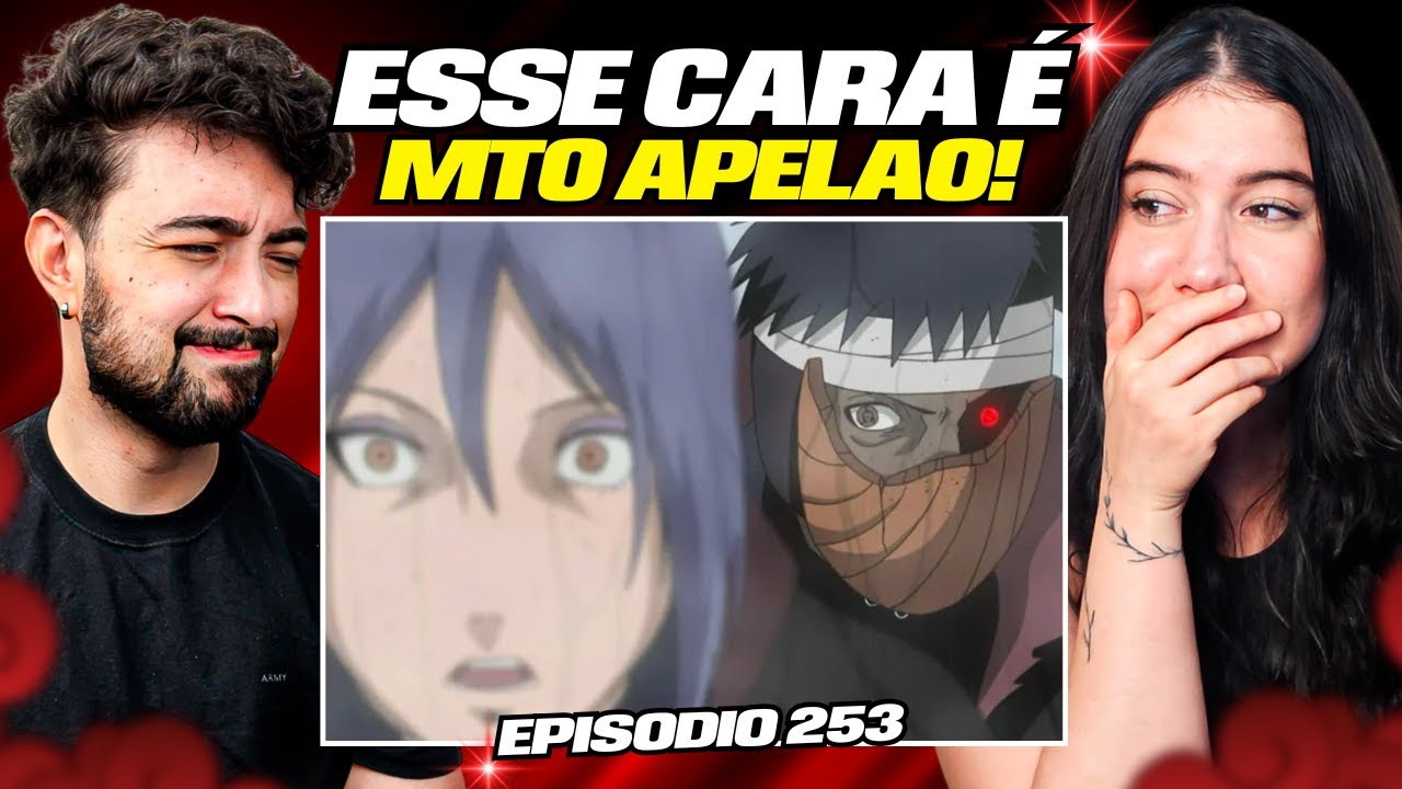 🥺 Konan vs Tobi! Naruto Shippuden Ep 253 React