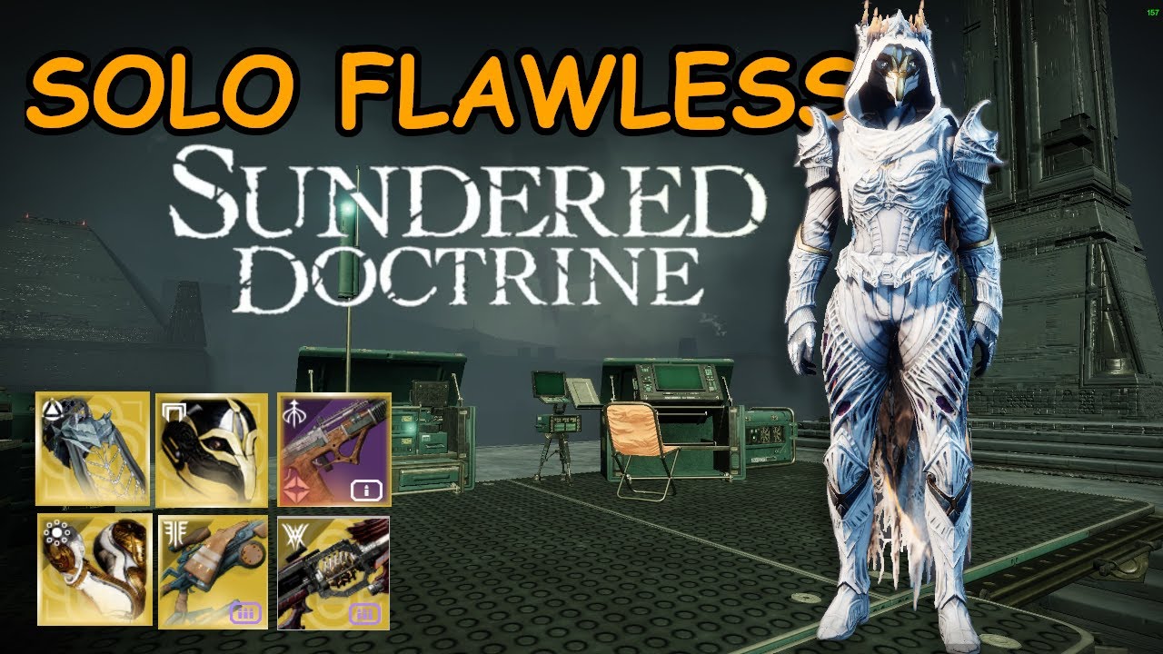 Most Scuffed SOLO FLAWLESS Sundered Doctrine (Hunter) | Episode: Heresy
