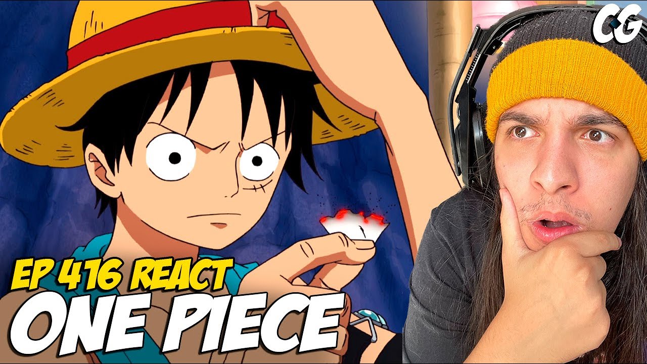 LUFFY DESCOBRE SOBRE O ACE!!! - React One Piece EP 416