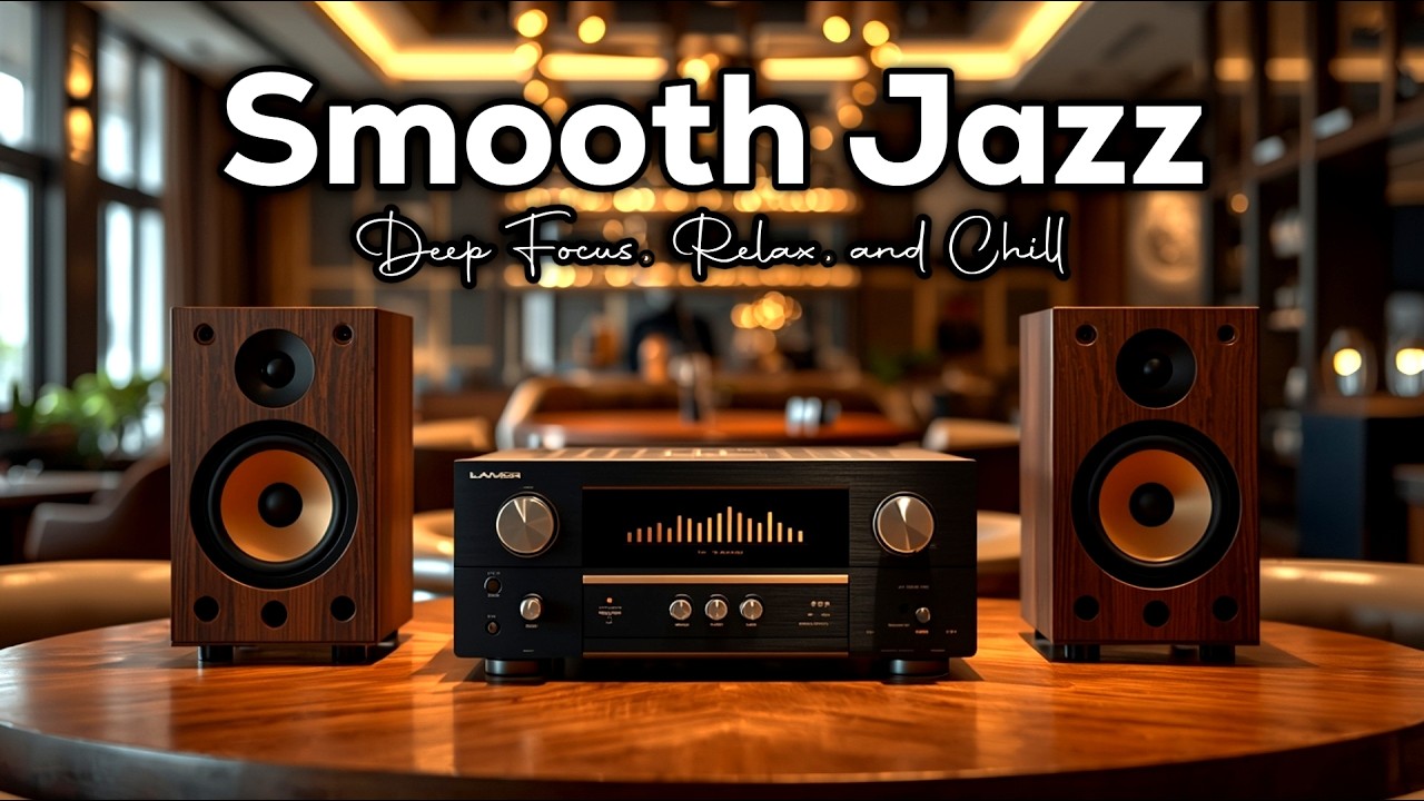 Gentle Smooth Jazz Instrumentals for Deep Focus, Relaxation & Chill