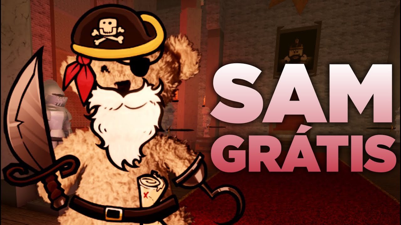 SAM GRÁTIS NO BEAR ALPHA! Tutorial Captain Sam! Roblox