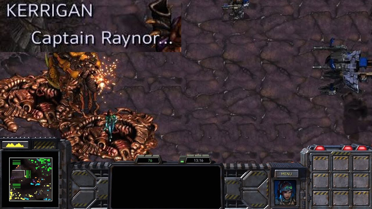 Raynor saves Kerrigan