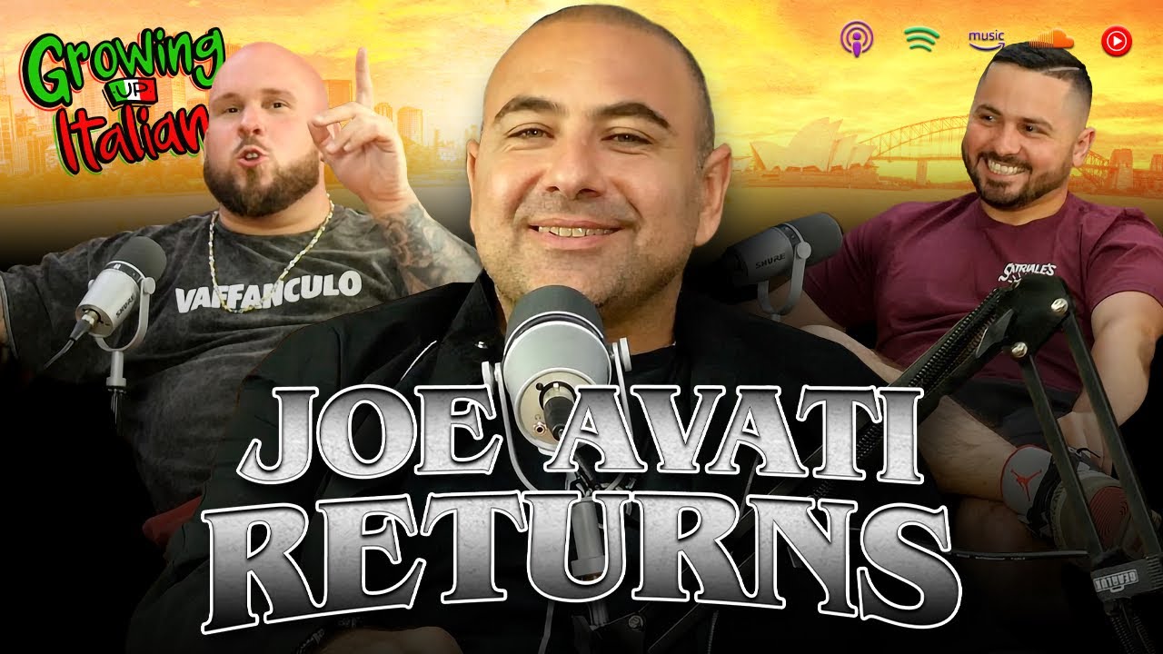 Joe Avati returns and talks Growing Up Italian in Australia