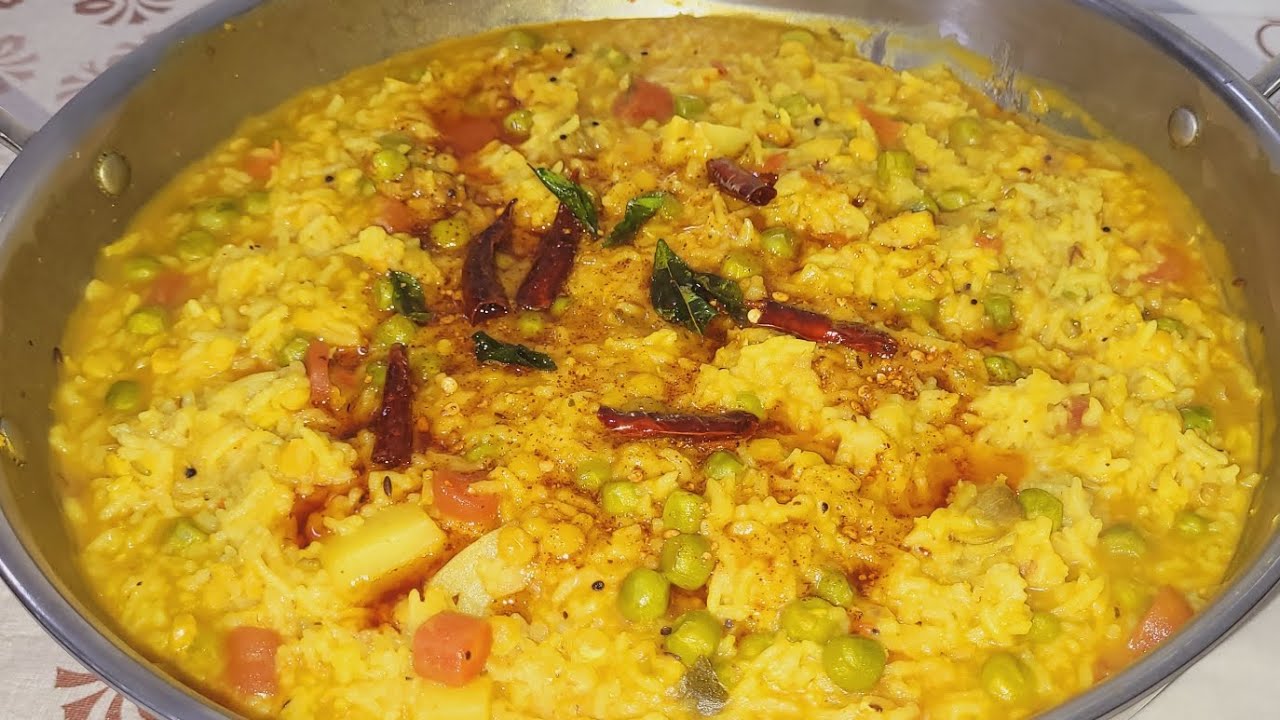 Vegetable Masala Dal Khichdi  Recipe | Desi Khana 