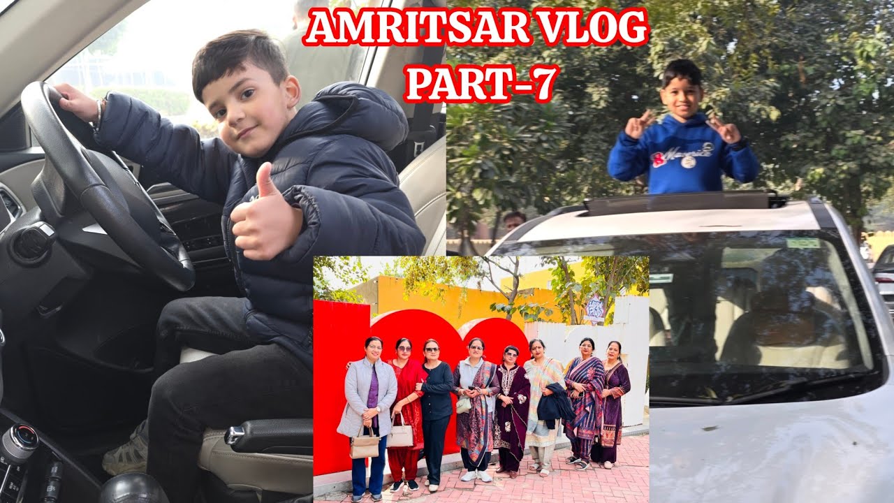 AMRITSAR VLOG/PART-7/SADDA PIND/XUV700/31st NOVEMBER 2025/DR JYOTIKA KAPOOR'S VLOG