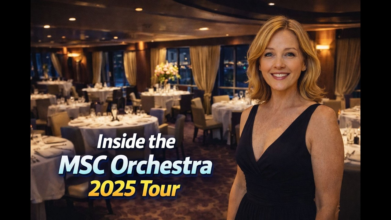 Inside the MSC Orchestra 2025 Tour: Staterooms, Dining & All Decks