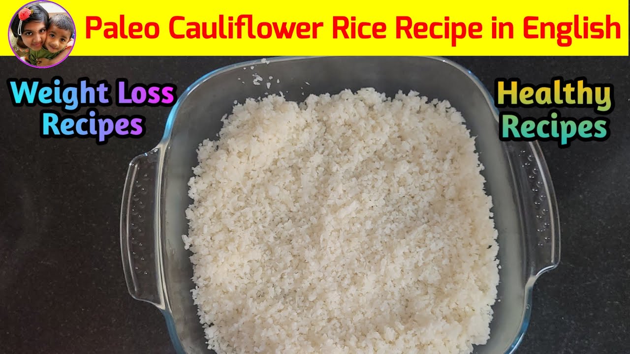 How to Make Paleo Cauliflower Rice in English #youtube #malarkarthick #viral #trending #4k #recipe