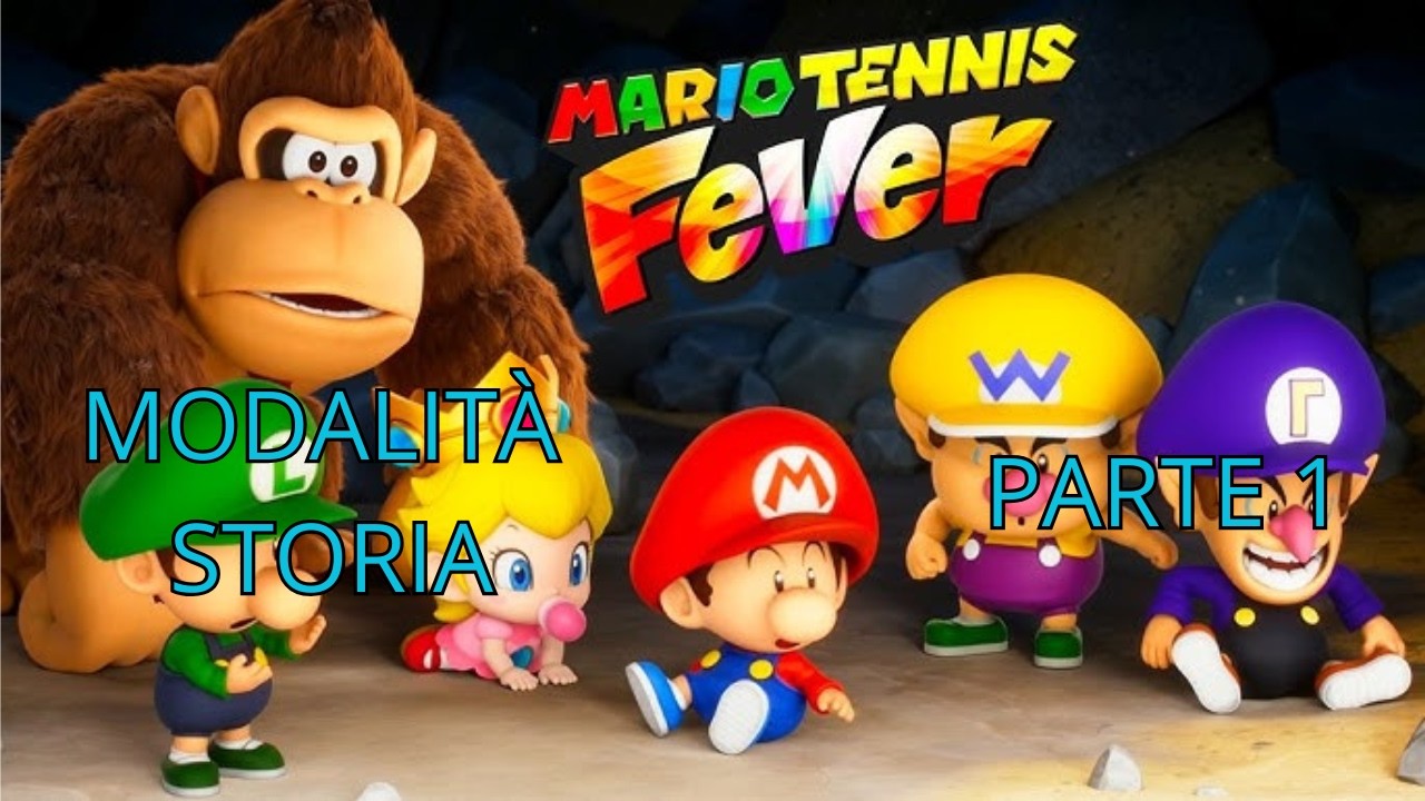 Video sul nuovo Gioco di Mario Tennis Fever! - Inizio della Modalità Storia - (Prima Parte)