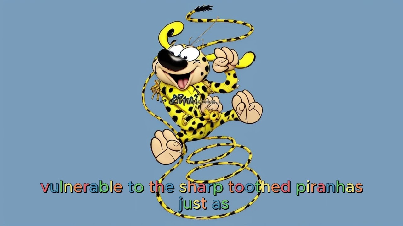 Long Tail Marsupilami: Beware! Piranha Frenzy - Fairy Tales for Kids