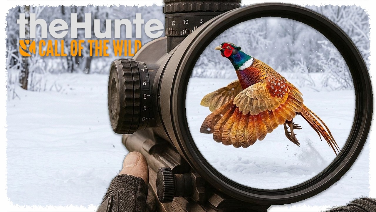🦌 Unexpected Pheasant in the snow! [Askiy Ridge] 😅 theHunter: Call of the Wild #48