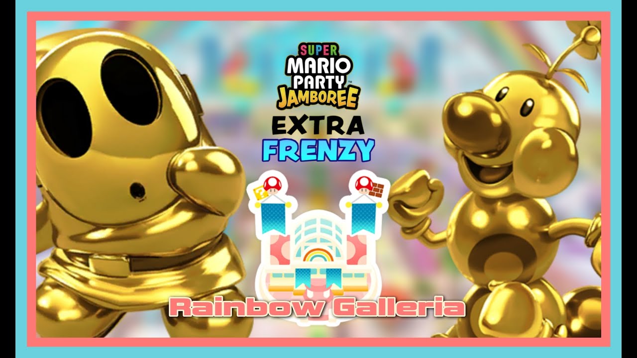 Super Mario Party JAMBOREE (EXTRA) - Rainbow Galleria (FRENZY) #marioparty #switch2