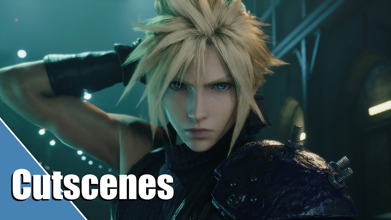 Final Fantasy VII Remake | HDR | Cutscenes, No Subtitles