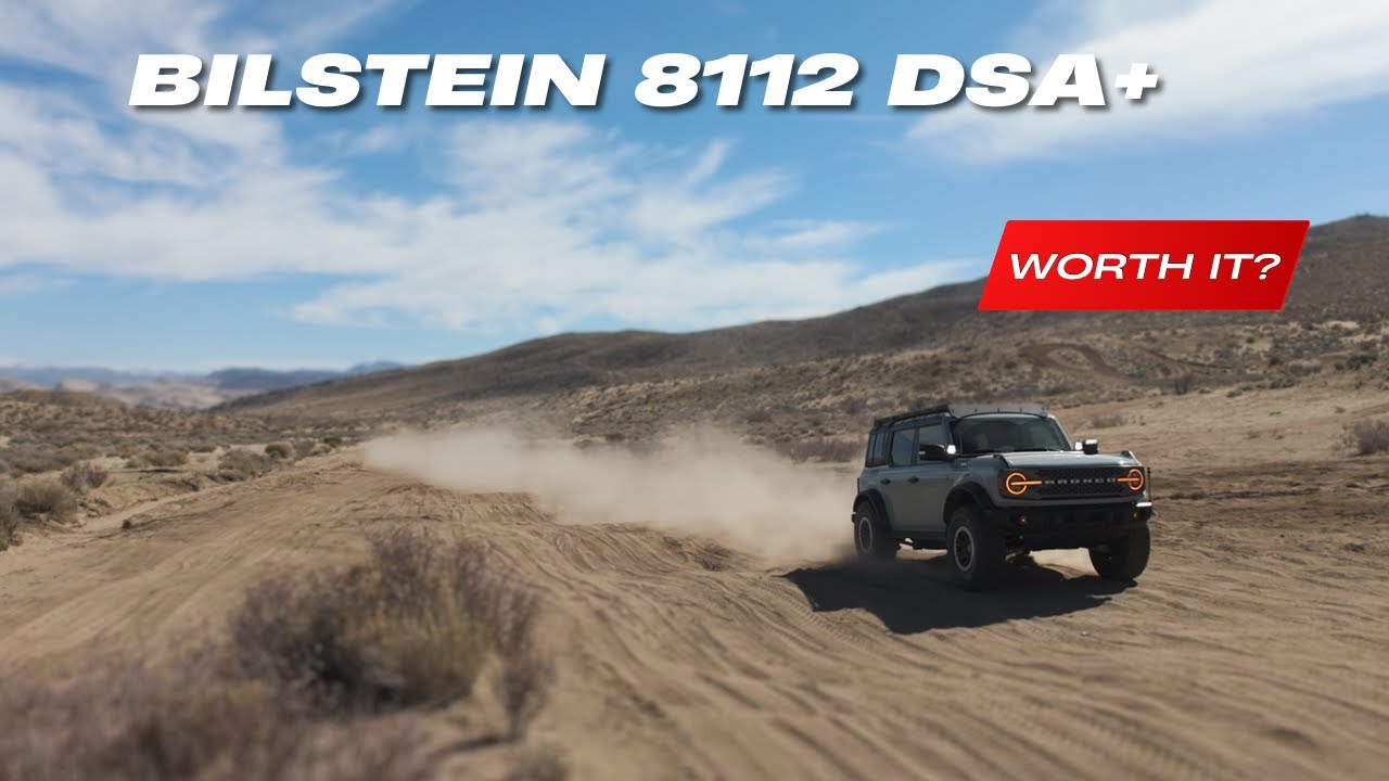 Bilstein 8112 DSA+ vs Stock Bronco Suspension - Is it worth it?