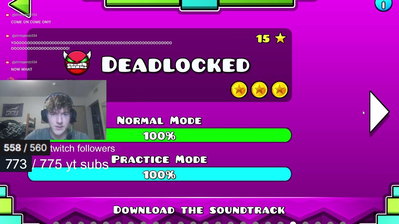 🔴 1/3 Deadlocked Coins, and MORE Demons 🔴 !discord