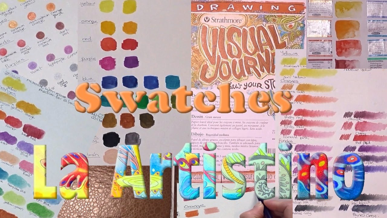 Colouring Tutorial: Recording Your Colours for Easy Reference.
