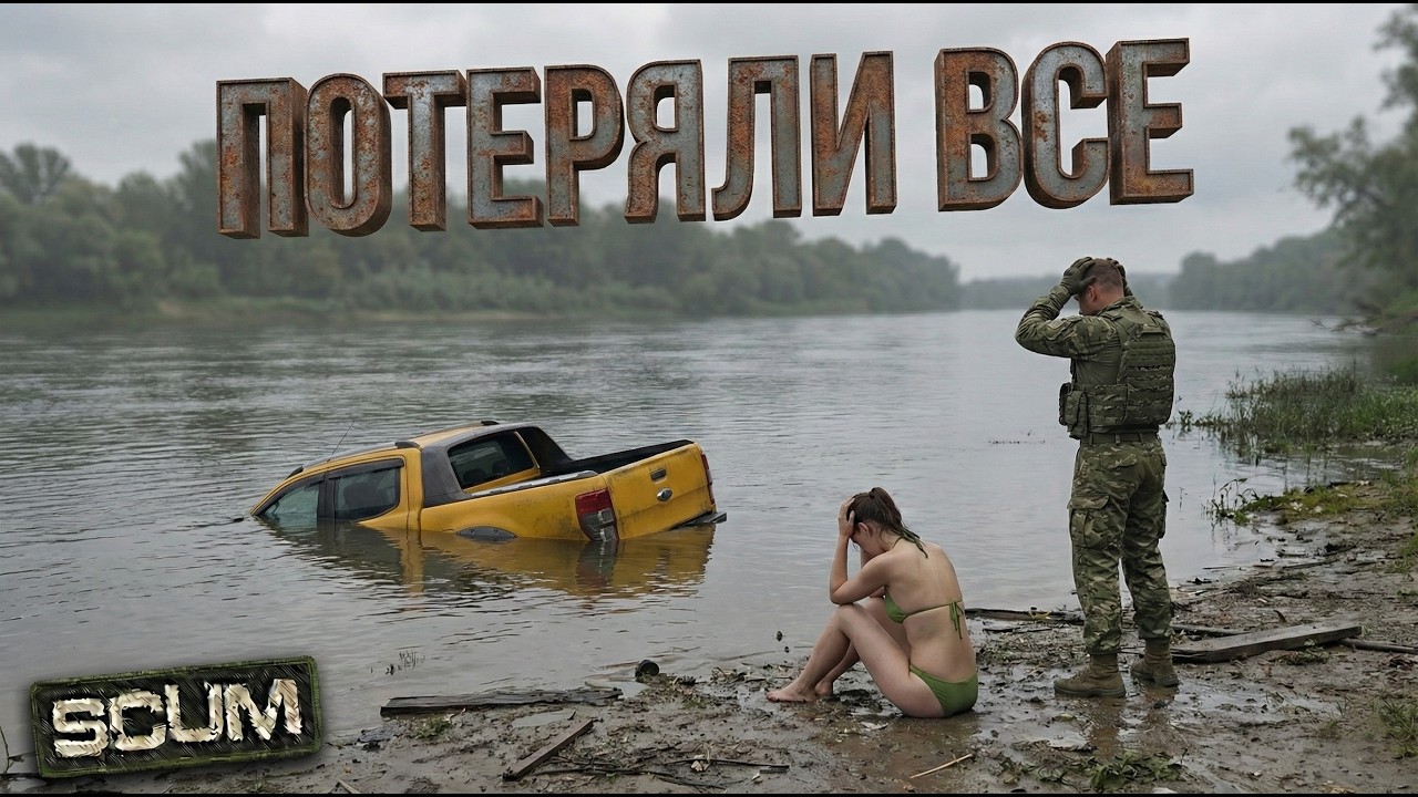 ПОТЕРЯЛИ ВСЕ В SCUM! ДУО‑ВЫЖИВАНИЕ С НУЛЯ В SCUM! #scum #выживание
