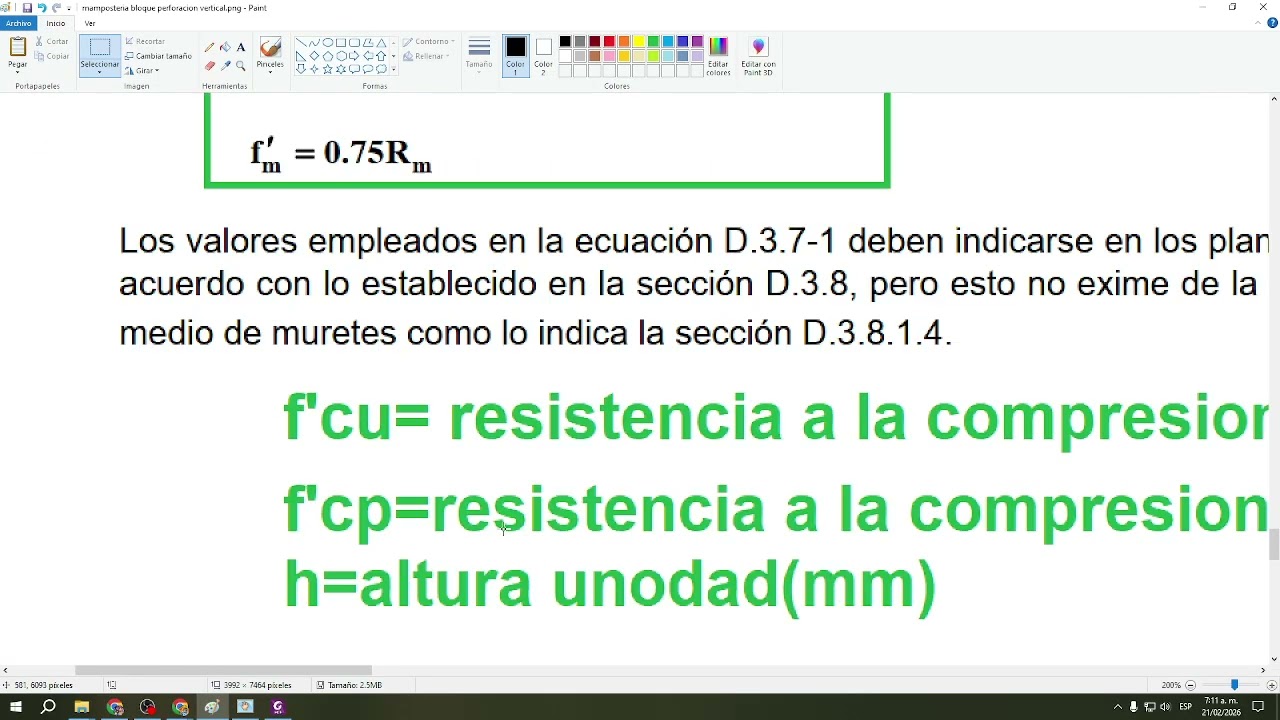 mamposteria parcialmente reforzada rionegro