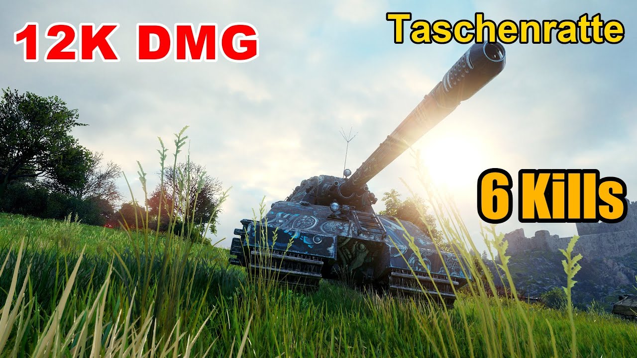 Taschenratte - 12K Damage - 6 Kills - Map: Westfield - Server: EU | World of Tanks