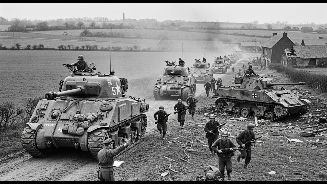 German Engineers Mocked The Sherman Tank… Until They Faced Them By The Thousands | WW2