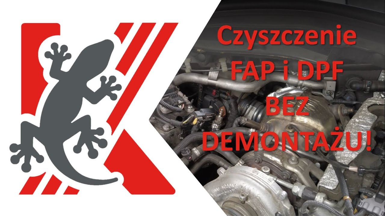 Jak czyścić filtr cząstek stałych FAP/DPF | Samouczek GEATEK