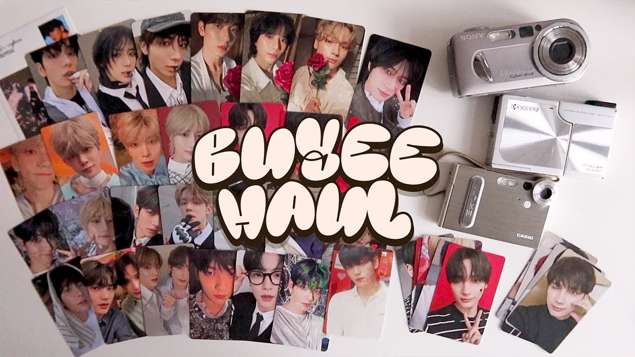 buyee mercari & yahoo auctions japan haul! 📦 · y2k digital cameras & txt photocards! 📸🩵