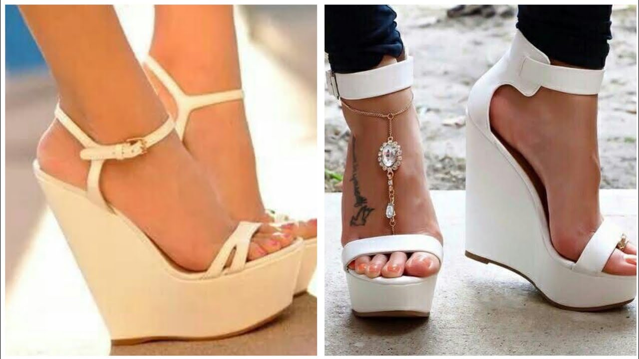 Most Stunning collection of wedge heel sandals #for ladies