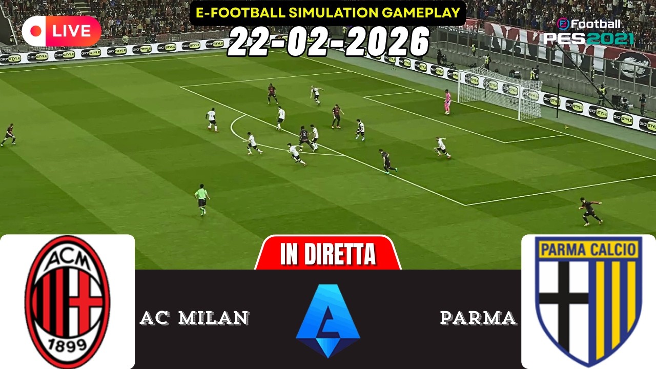 IN DIRETTA: Milan vs Parma Live Serie A 25/26 Full Match - Video Game Simulation