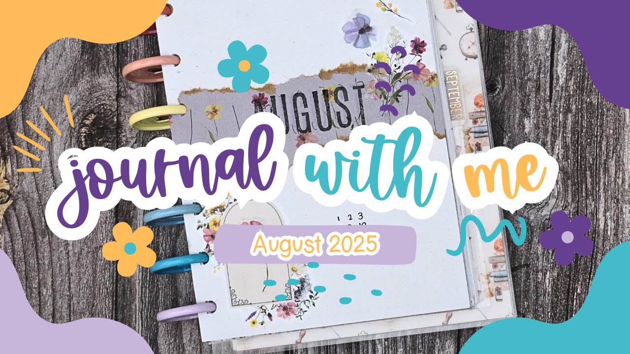 Journal With Me ✿ Cheap and Easy Setup ✿ The Works ✿ August 2025