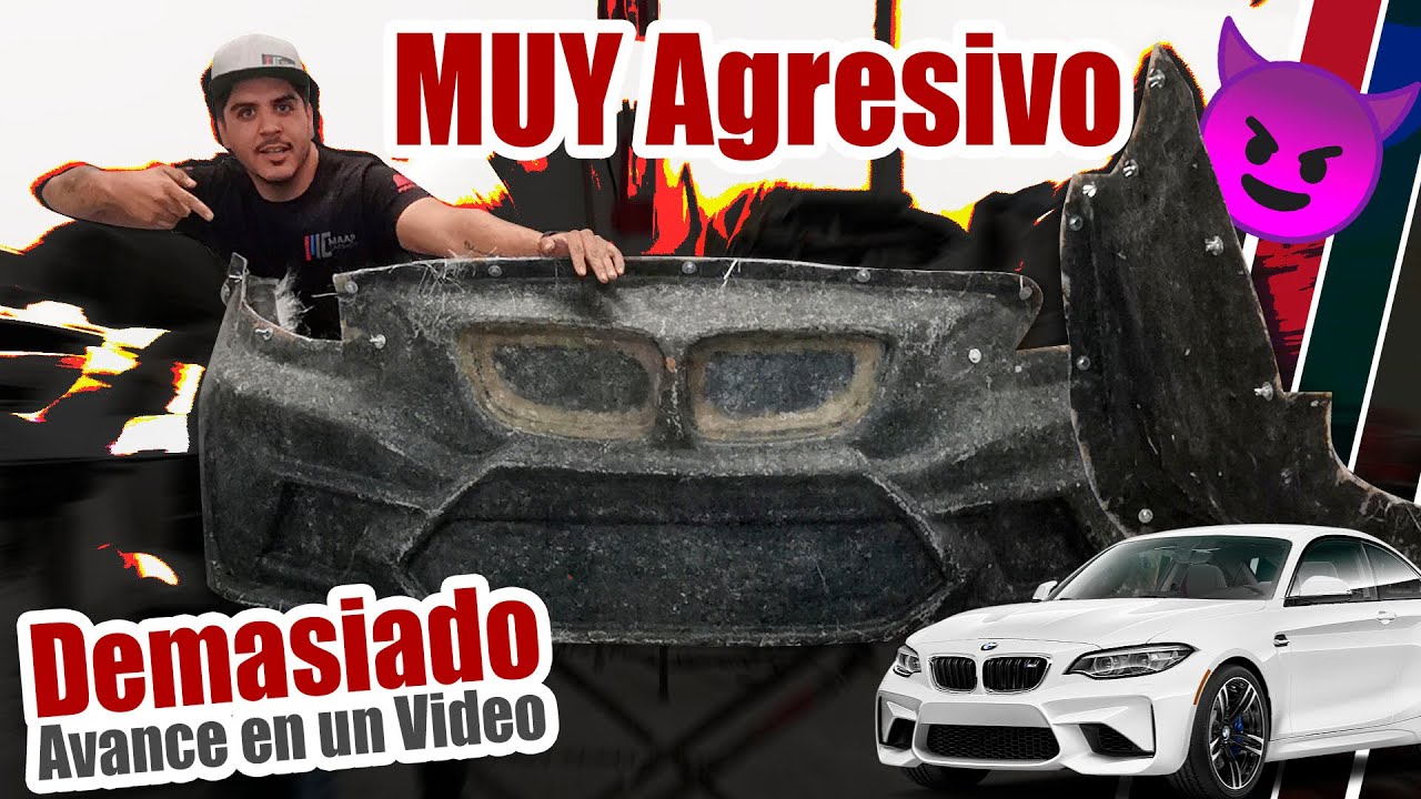 Diseño y Modelado de Fascia/Bumper Delantero y Fabricado de Moldes BMW 220i M | Marco MAAP Carshop