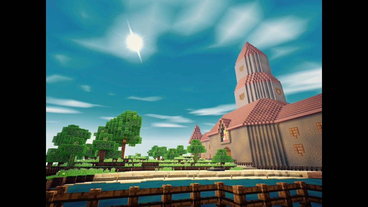 SM64's Toadstool Castle in Minecraft Bedrock Final Update