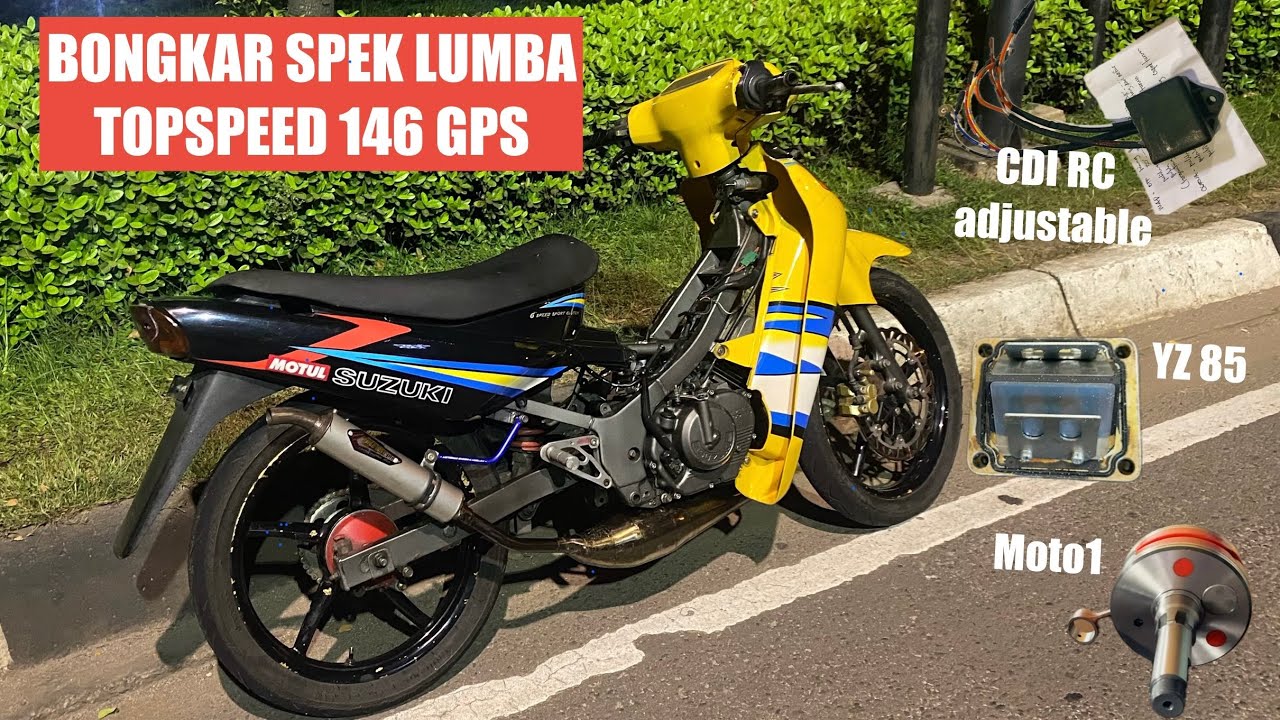 PANTES SATRIA LUMBA INI BISA TEMBUS TOPSPEED SEGITU PAKE KNALPOT KOLONG CREAMPI RGV120 RG SPORT RGX
