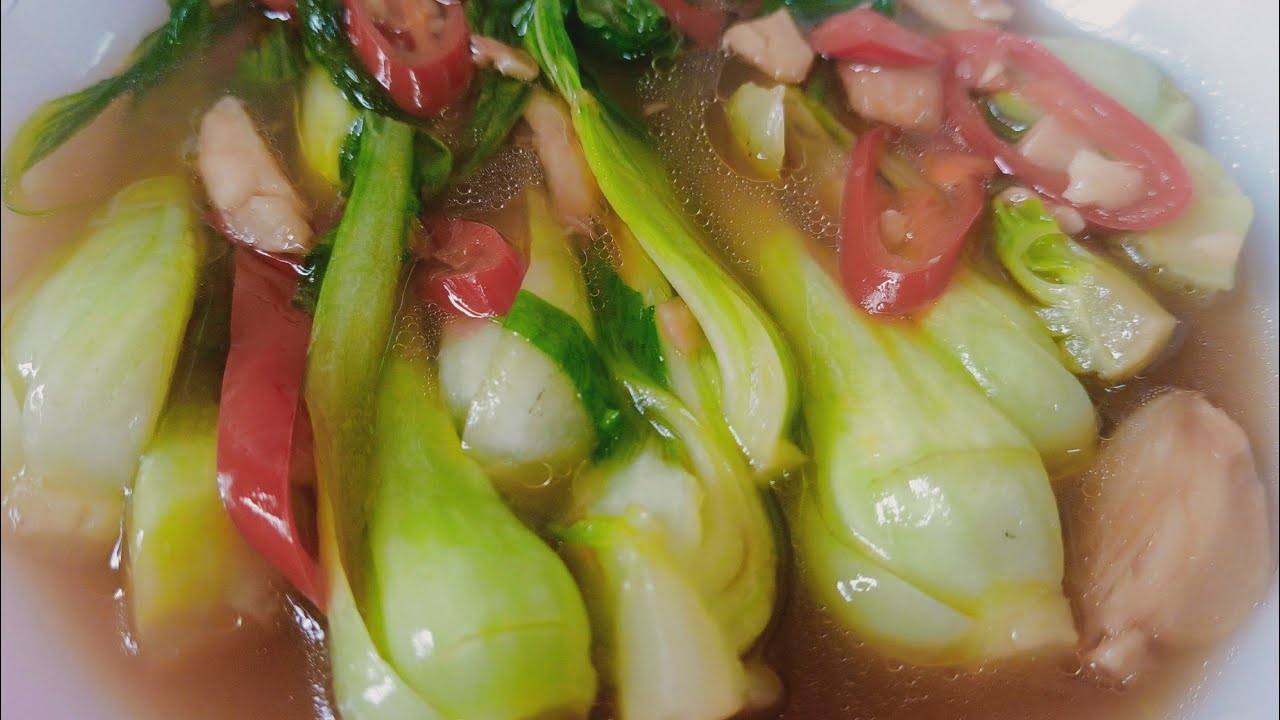 Bok Choy Oyster sauce (Bok Choy Sos Tiram)..versi My Hot Kitchen