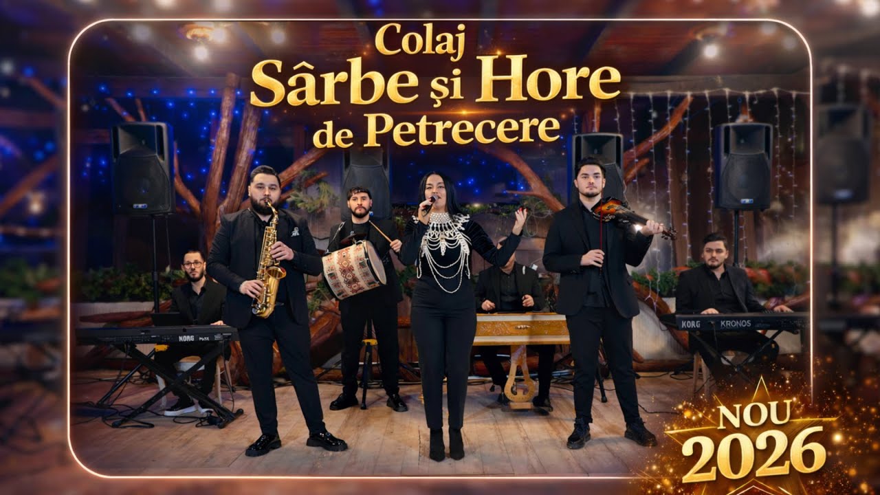 Nou 2026 ❎ Formația a Iulian de la Vrancea - Colaj S&acirc;rbe și Hore de Petrecere