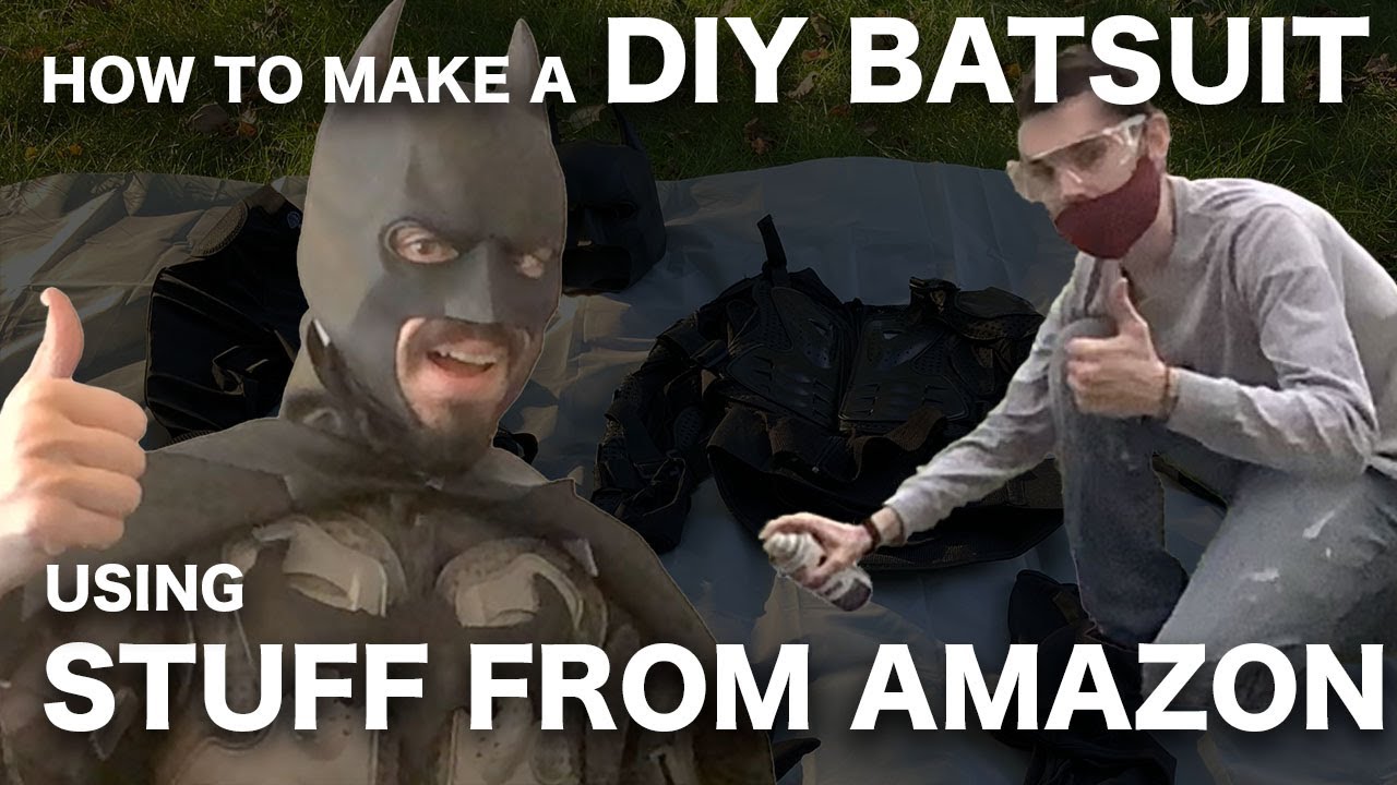 I Made a DIY Batsuit using stuff from Amazon