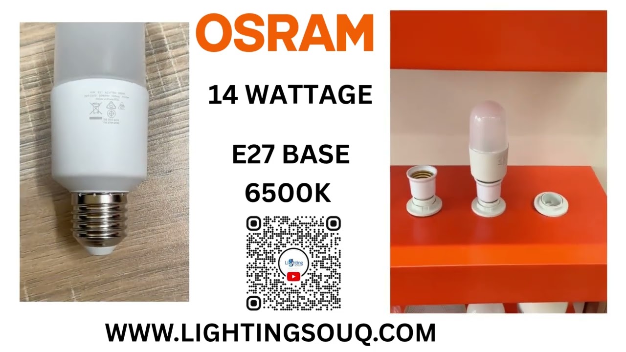 Reliable, energy-saving OSRAM 14W LED Stick Bulb &ndash; perfect daylight glow for homes and offices.!