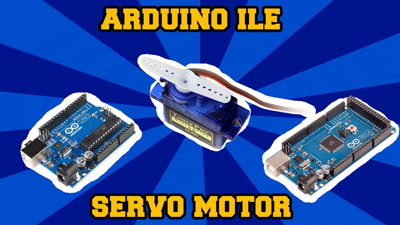 Rc Servo Motor Arduino İle Nasıl Kullanılır ?
