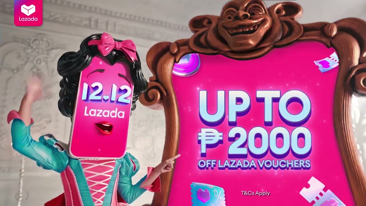 Lazada 12.12 - Up to P2000 Campaign Vouchers