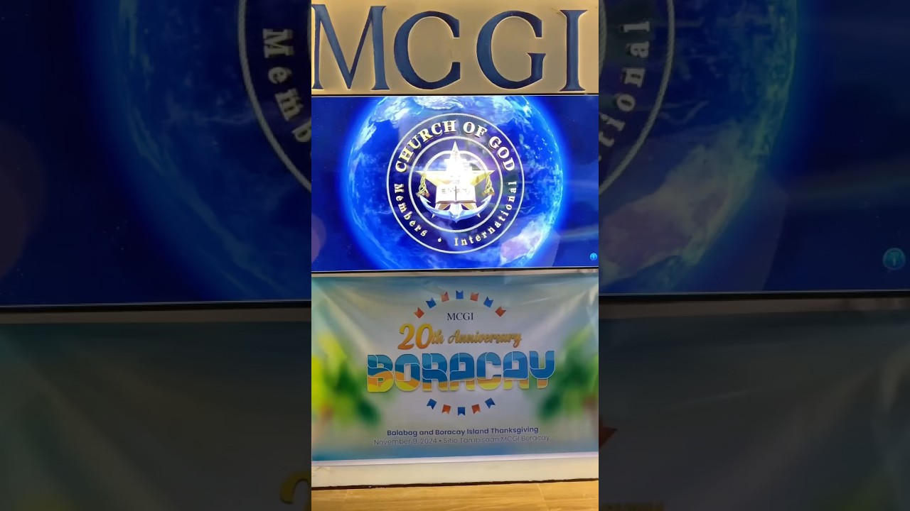 Happy 20th Anniversary, MCGI Boracay!🥳❤️ 11.09.2024 