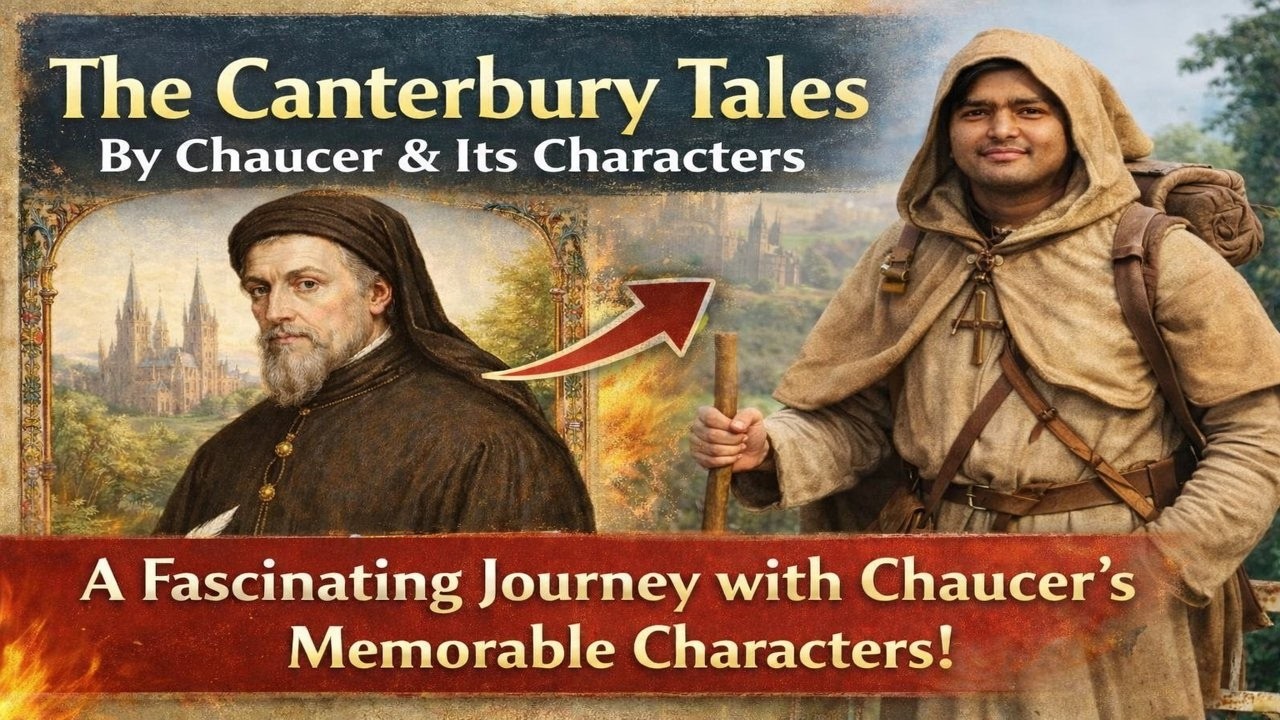 The Canterbury Tales Explained | Chaucer & His Unforgettable Characters. Themes, Pilgrims & Stories