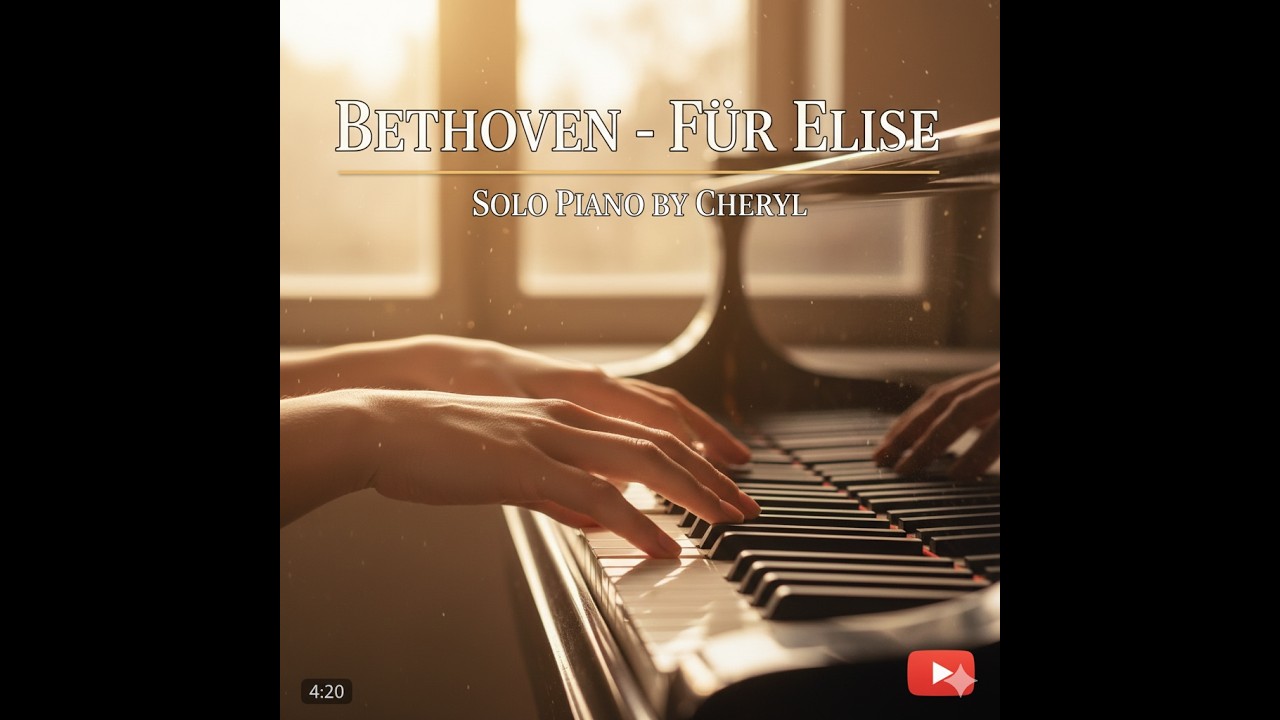 Für Elise – Ludwig van Beethoven | Piano Solo by Cheryl
