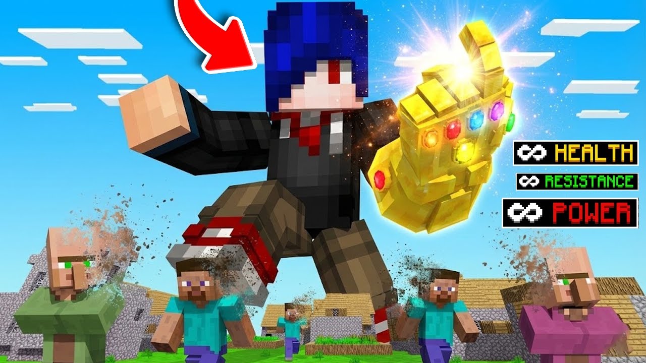 นี่คือ ถุงมือ Infinity ที่อันตรายที่สุดในมายคราฟ!! (Minecraft)