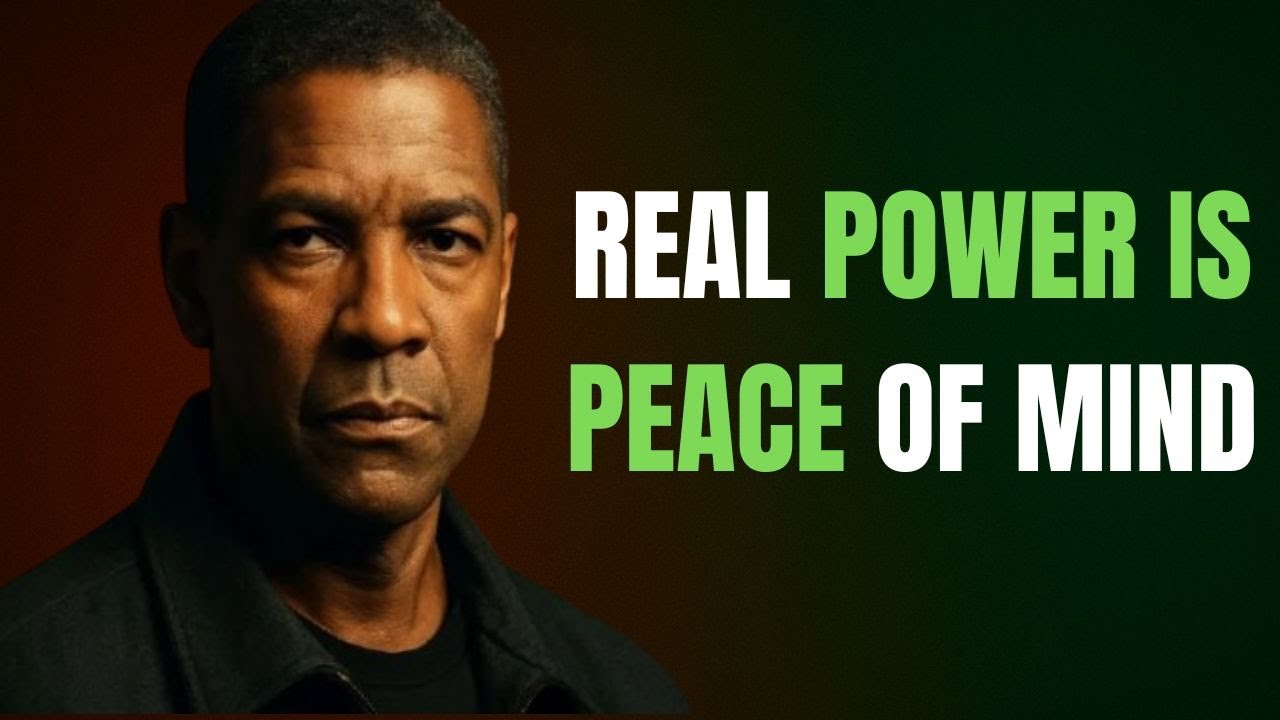 How to Never Get Angry or Bothered by Anyone  Denzel Washington Powerful Motivation