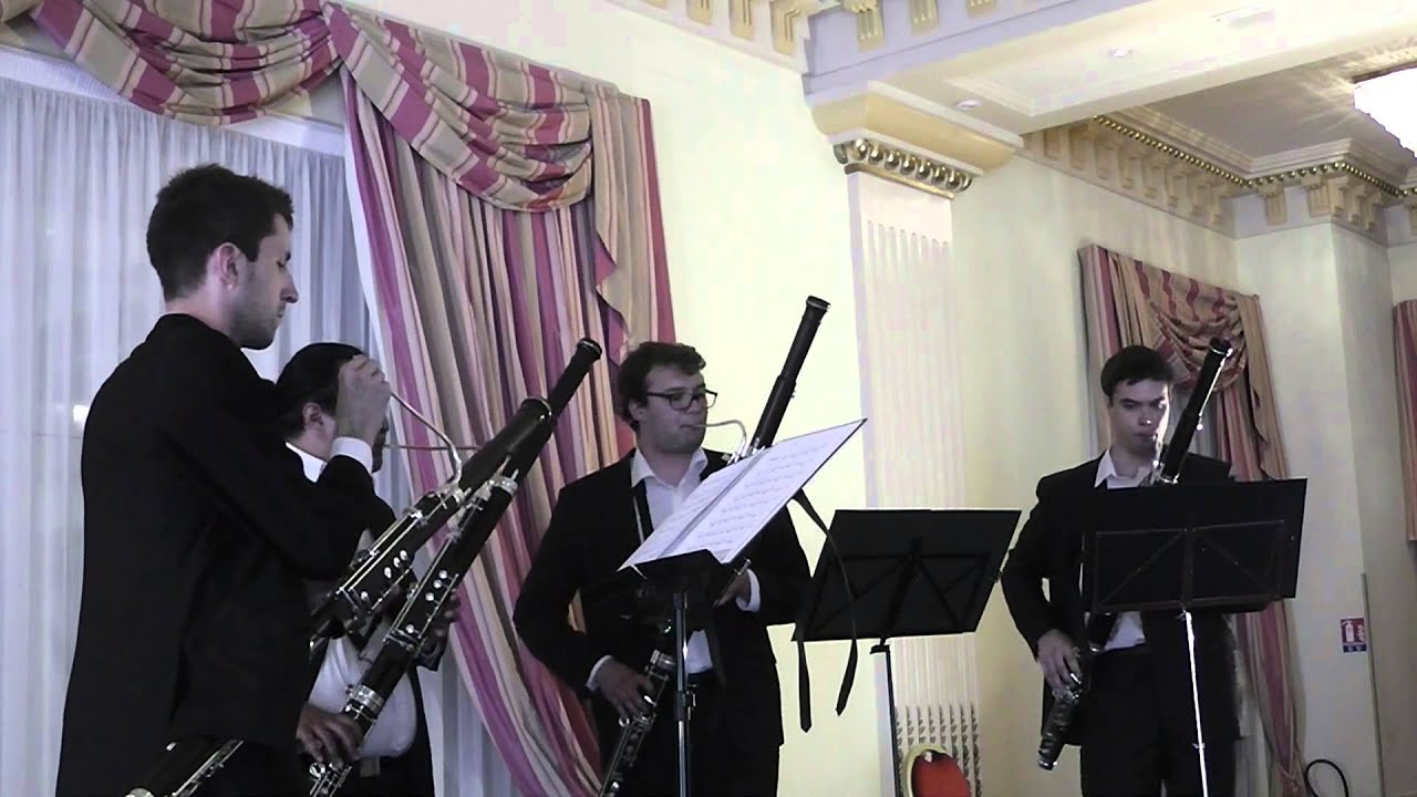Les Francs Bassons au Cercle Musical de Cannes 6.7.2014