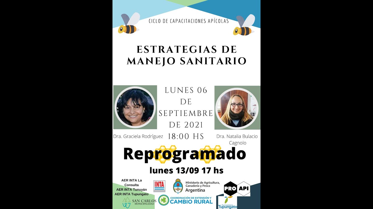 CICLO DE CAPACITACIONES APÍCOLAS - Estrategias De Manejo Sanitario